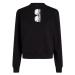 Mikina karl lagerfeld fun logo sweatshirt černá