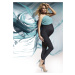 Bas Bleu Maternity leggings NADIA with high waist and denim fabric