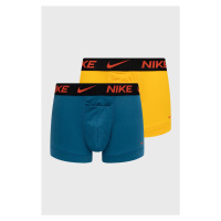 Boxerky Nike pánské, žlutá barva