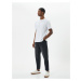 Koton Loose Fit Washed Wide Jeans - Steve Jean