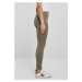 Dámské legíny // Urban Classics / Ladies High Waist Jersey Leggings olive