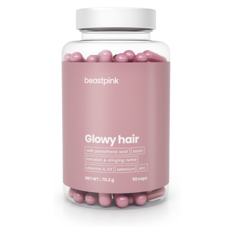 Glowy Hair - BeastPink