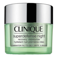 Clinique Noční hydratační krém pro smíšenou až mastnou pleť Superdefense (Night Recovery Moistur