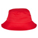 Flexfit Cotton Twill Bucket Hat Kids - red