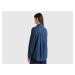 Benetton, Oversized Fit Shirt In Chambray