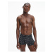 boxerky střední 3-pack Calvin Klein - Cotton stretch Man black/grey heather/subdued logo print