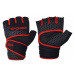 Spokey LAVA Neoprenové fitness rukavice, černo-červené, vel.. XS/S