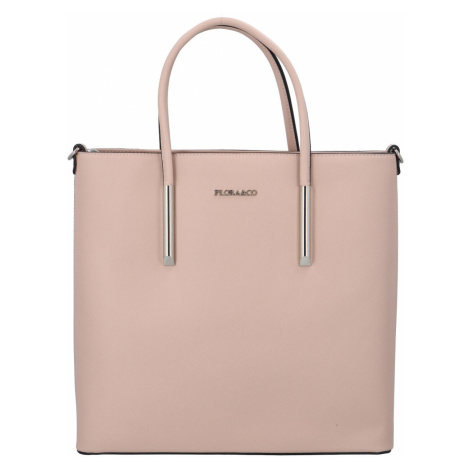 Luxusní dámská kabelka růžová - FLORA&CO Paris růžová FLORA & CO