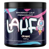 BrainMax Lauf Pre-workout STIM 400 g, pomeranč