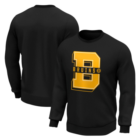 Boston Bruins pánská mikina College Letter Crew Sweatshirt Fanatics