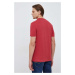 Tričko Guess červená barva, s potiskem