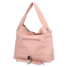 Trendová dámská koženková kabelka Anaitis, pastelově růžová