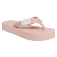 Calvin Klein FLATFORM FLIPFLOP Dámské žabky, růžová, velikost