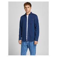 Tmavě modrá džínová košile Jack & Jones Indigo