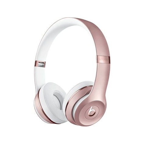Beats Solo3 Wireless Headphones - růžově zlatá
