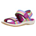 Keen Elle Backstrap Youth Dětské páskové letní sandály 10031226KEN rainbow/festival fuchsia