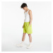 Nike Solo Swoosh Men's French Terry Shorts Bright Cactus/ White