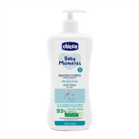 CHICCO Šampon na tělo s dávkovačem Baby Moments Protection 93% přírodních složek 750 ml