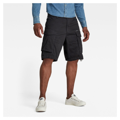 G-STAR Shorts - Rovic zipper relaxed 1\2 black