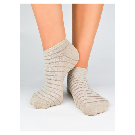 Dámské ponožky Noviti ST045 - modal Béžová
