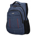 Univerzální studentský látkový batoh Kuko, modrá