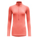 Dámské tričko Devold Runnning Woman Zip Neck