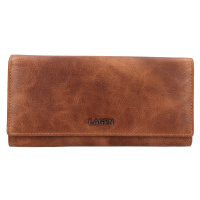 Lagen Dámská kožená peněženka LG-22164 camel