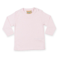 Larkwood Kojenecké tričko s dlouhým rukávem LW021 Pale Pink