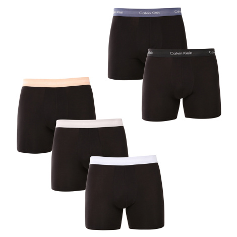 5PACK pánské boxerky Calvin Klein černé (NB3794A-WJ1)