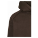 Pánská mikina // Urban Classics Blank Hoody brown