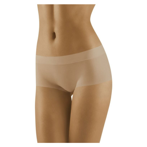 Bezešvé kalhotky s nohavičkou Yava béžové Wolbar