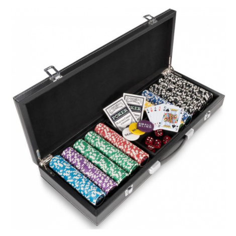 Tuin Pokerový kufr Texas Holdem Black Jack s laserovými žetony D70281