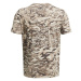Under Armour ABC CAMO Pánské triko, khaki, velikost