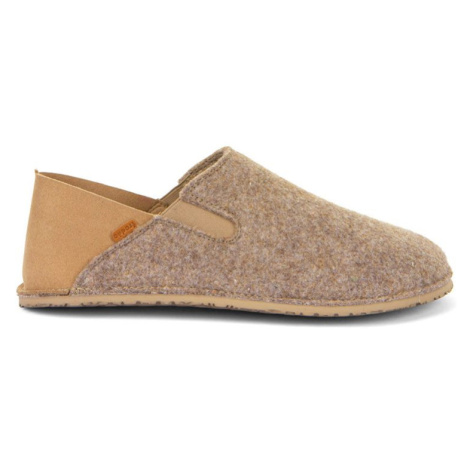 FRODDO SLIP-ON WOOLY Beige | Barefoot přezůvky