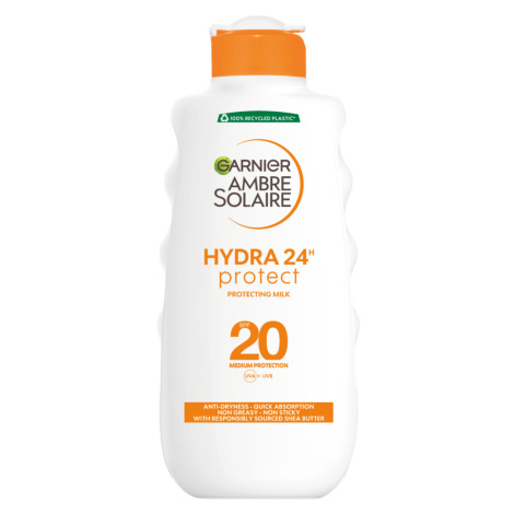 Garnier Opalovací mléko Ambre Solaire SPF 20 (Protection Lotion Ultra-Hydrating) 200 ml