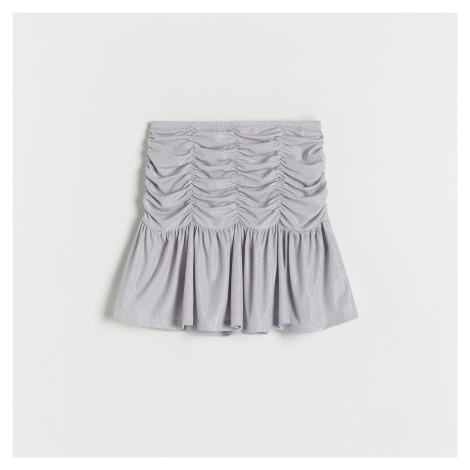 Reserved - Girls` skirt - Světle šedá