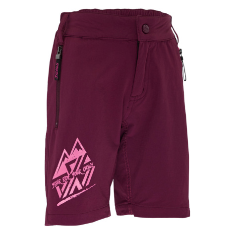 Dětské cyklo kraťasy Silvini Acri CP2288 plum