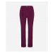 Kalhoty karl lagerfeld tailored evening pants fialová