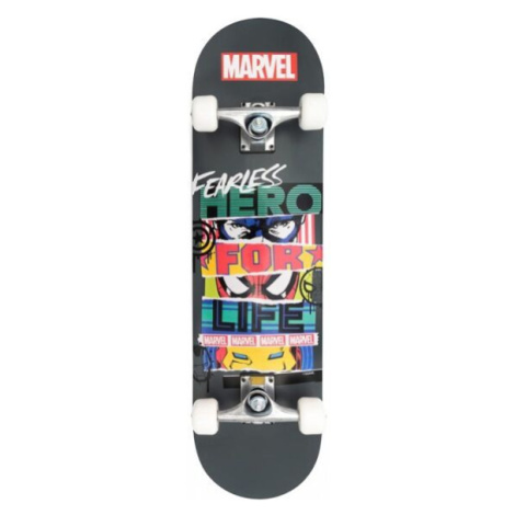 Disney MARVEL FEARLESS Skateboard, tmavě šedá, velikost