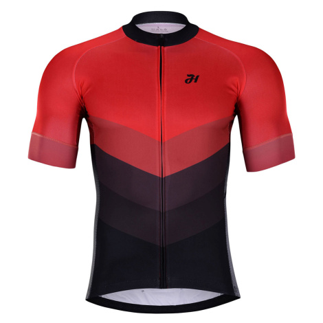 HOLOKOLO Cyklistický dres s krátkým rukávem - NEW NEUTRAL - černá/červená