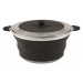 Hrnec s poklicí Outwell Collaps 4.5L Midnight Black