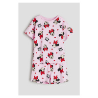 H & M - Žerzejové pyžamo's potiskem - růžová