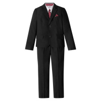 Oblek + košile + kravata pro chlapce (4dílná souprava)