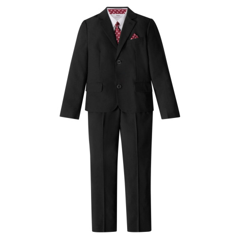Oblek + košile + kravata pro chlapce (4dílná souprava) Bonprix