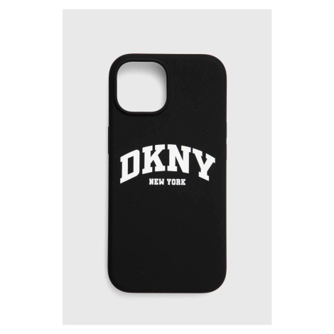 Obal na telefon Dkny iPhone 15 / 14 / 13 6.1" černá barva, DKHMP15SSNYACH