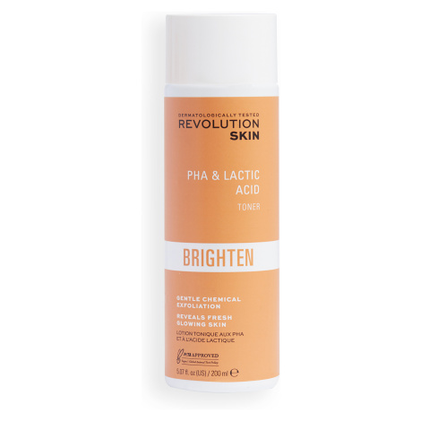 Revolution Skincare Rozjasňující pleťové tonikum Brighten (PHA and Lactic Acid Gentle Toner) 200
