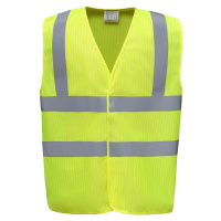 Yoko Hi-Vis antistatická vesta zpomalující hoření HVW100ASFR Hi-Vis Yellow