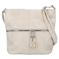 Roztomilá dámská crossbody Fifi, béžová