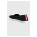 Tenisky Tommy Hilfiger ESSENTIAL KESHA SLIP-ON dámské, černá barva, FW0FW07121