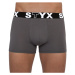 Styx MEN'S BOXERS SPORTS RUBBER Pánské boxerky, tmavě šedá, velikost